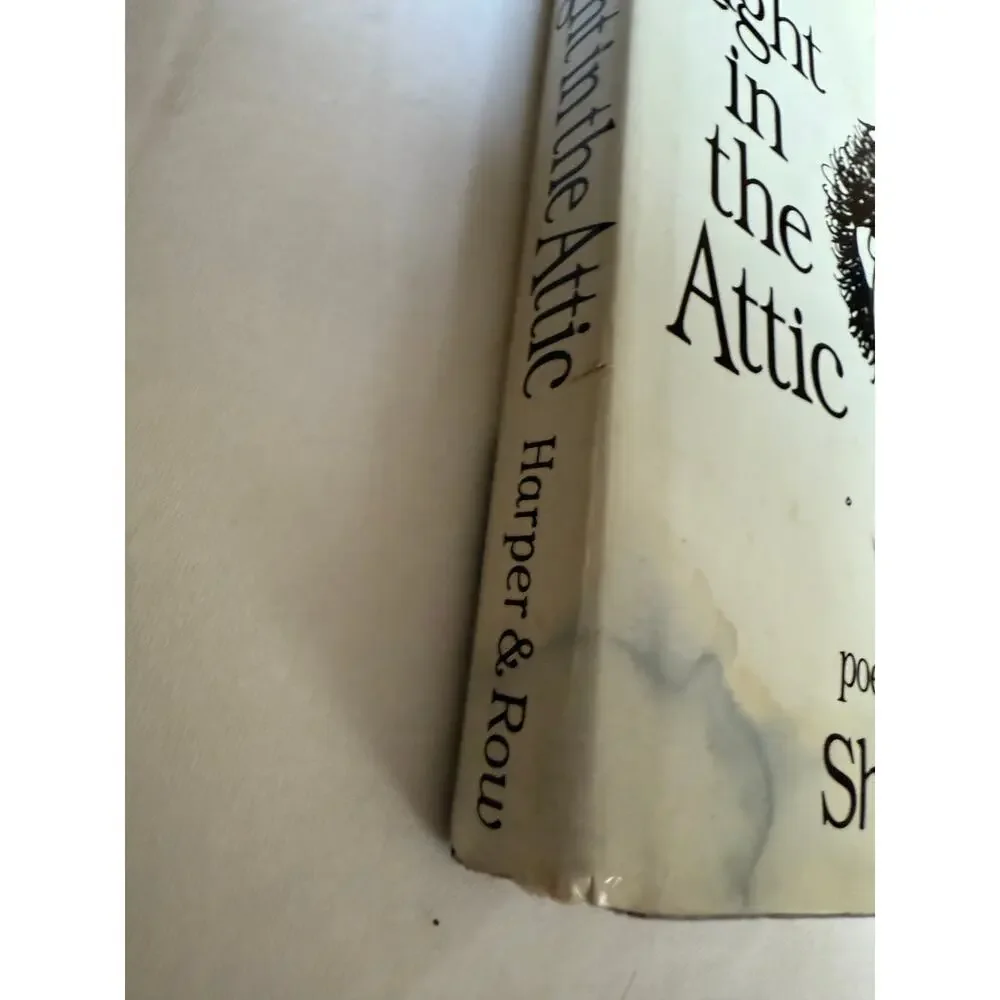 A Light In The Attic - Shel Silverstein - Snake Eye Music 1974 Edition Hardcover